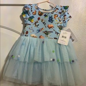 Pippa and Julie toy story dress
